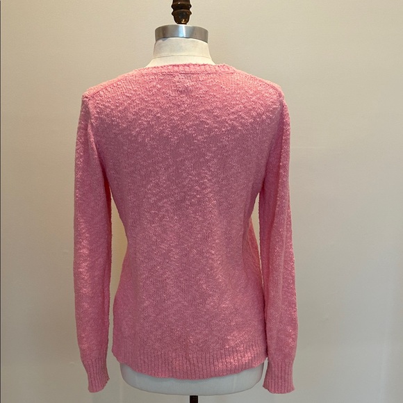 J. Crew Pink V-Neck Sweater for Women Size S - Picture 2 of 4